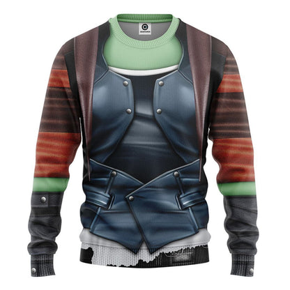  Guardian Of The Galaxy Gamora Costume Custom Tshirt Hoodie Apparel