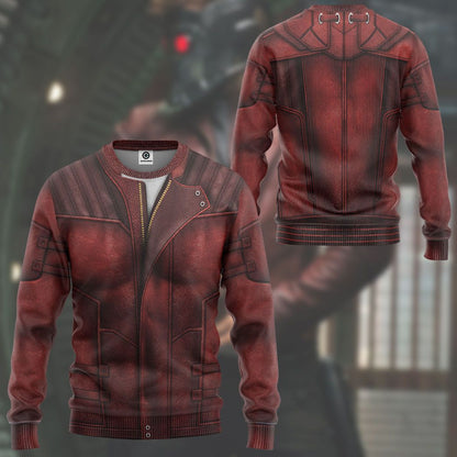  Guardian Of The Galaxy Star Lord Costume Custom Tshirt Hoodie Apparel