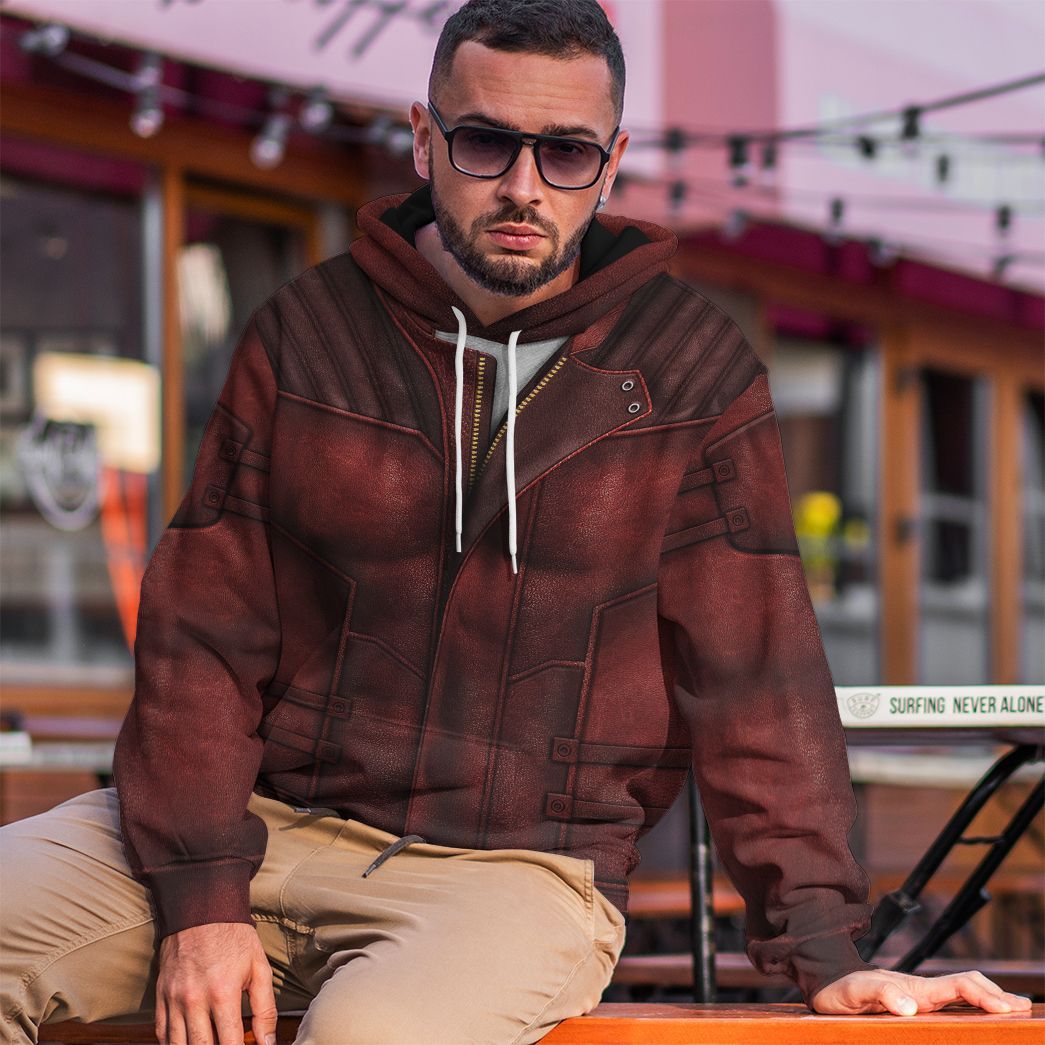  Guardian Of The Galaxy Star Lord Costume Custom Tshirt Hoodie Apparel