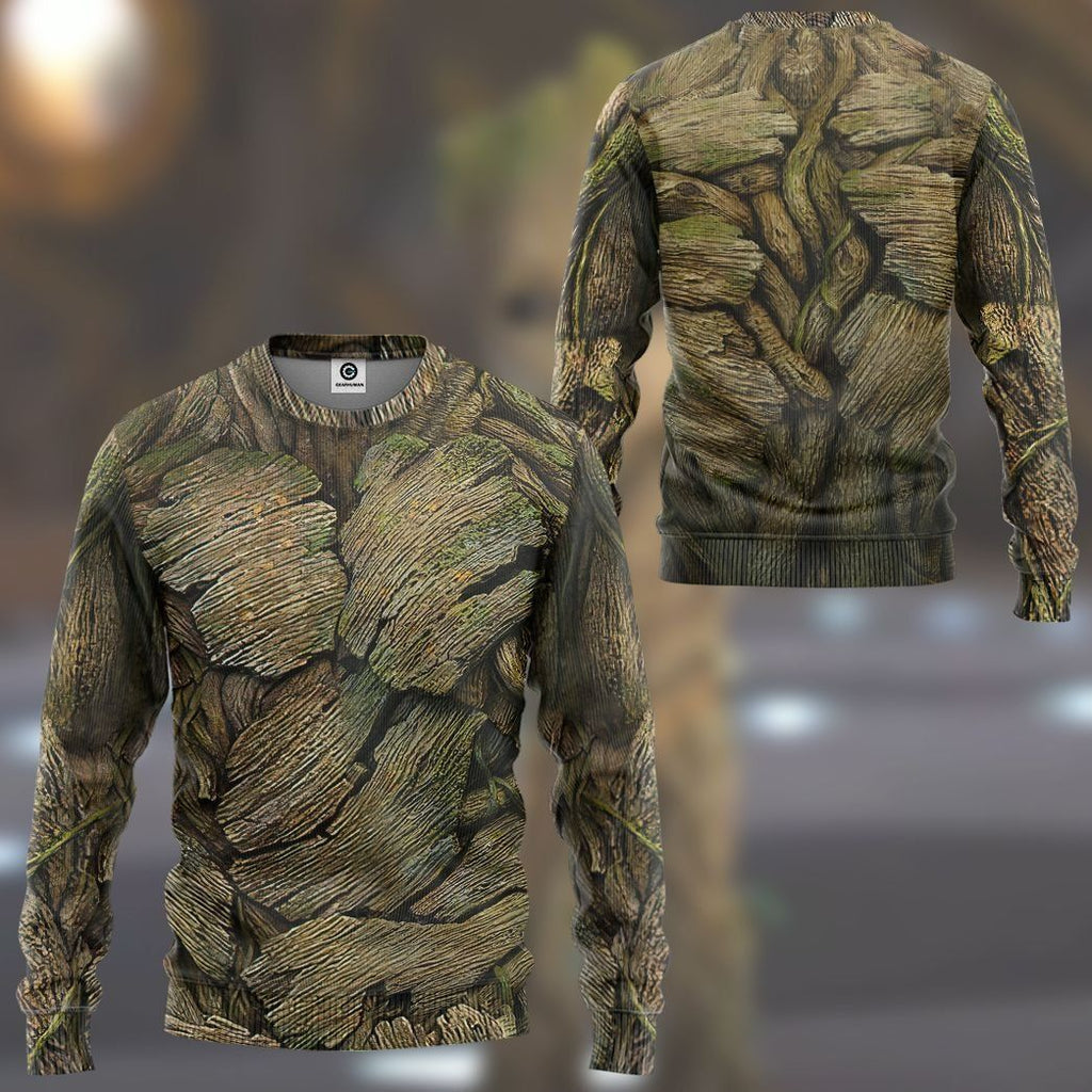  Guardian Of The Galaxy Groot Costume Custom Tshirt Hoodie Apparel