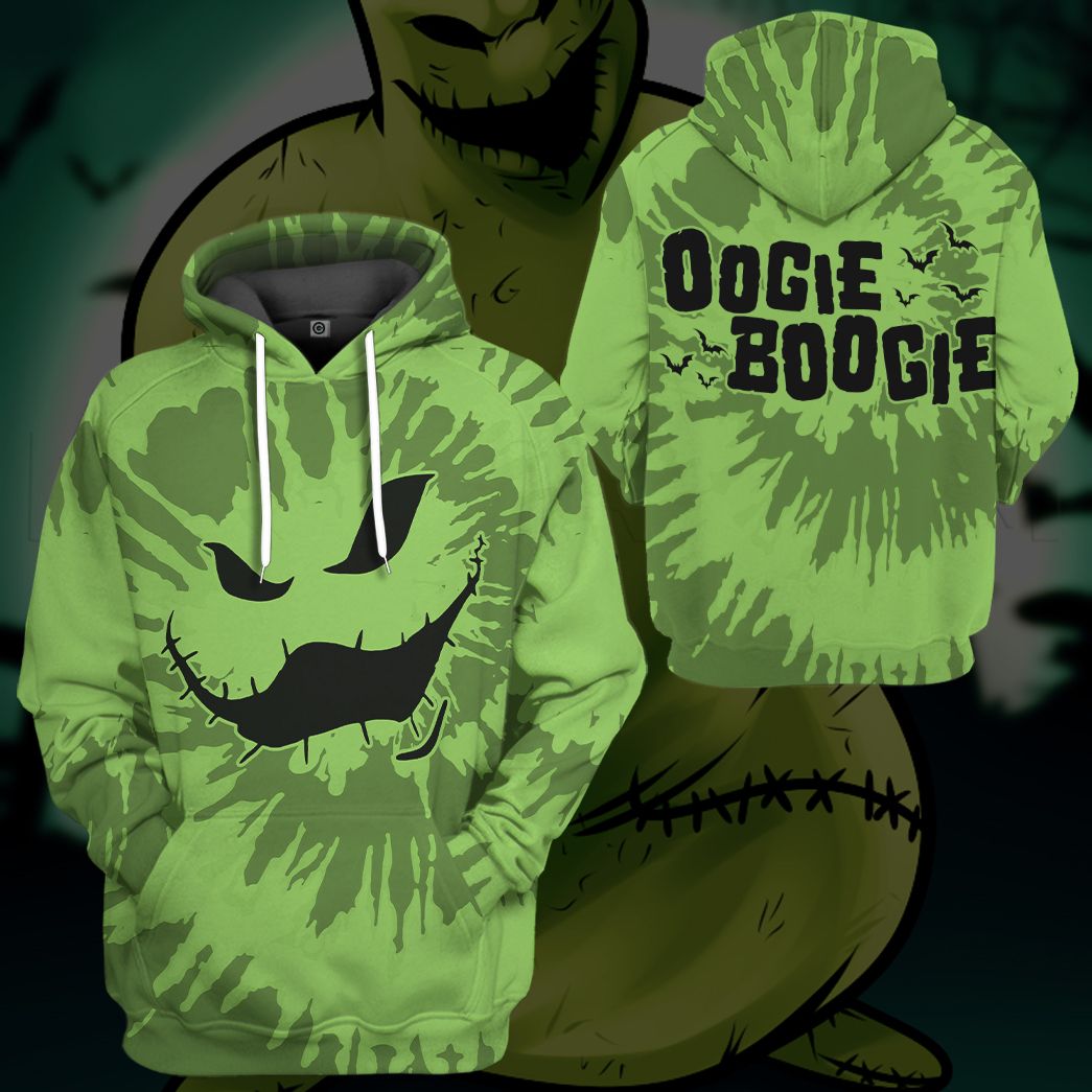 Oogie Boogie Tiedye Apparel