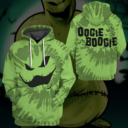 Oogie Boogie Tiedye Apparel