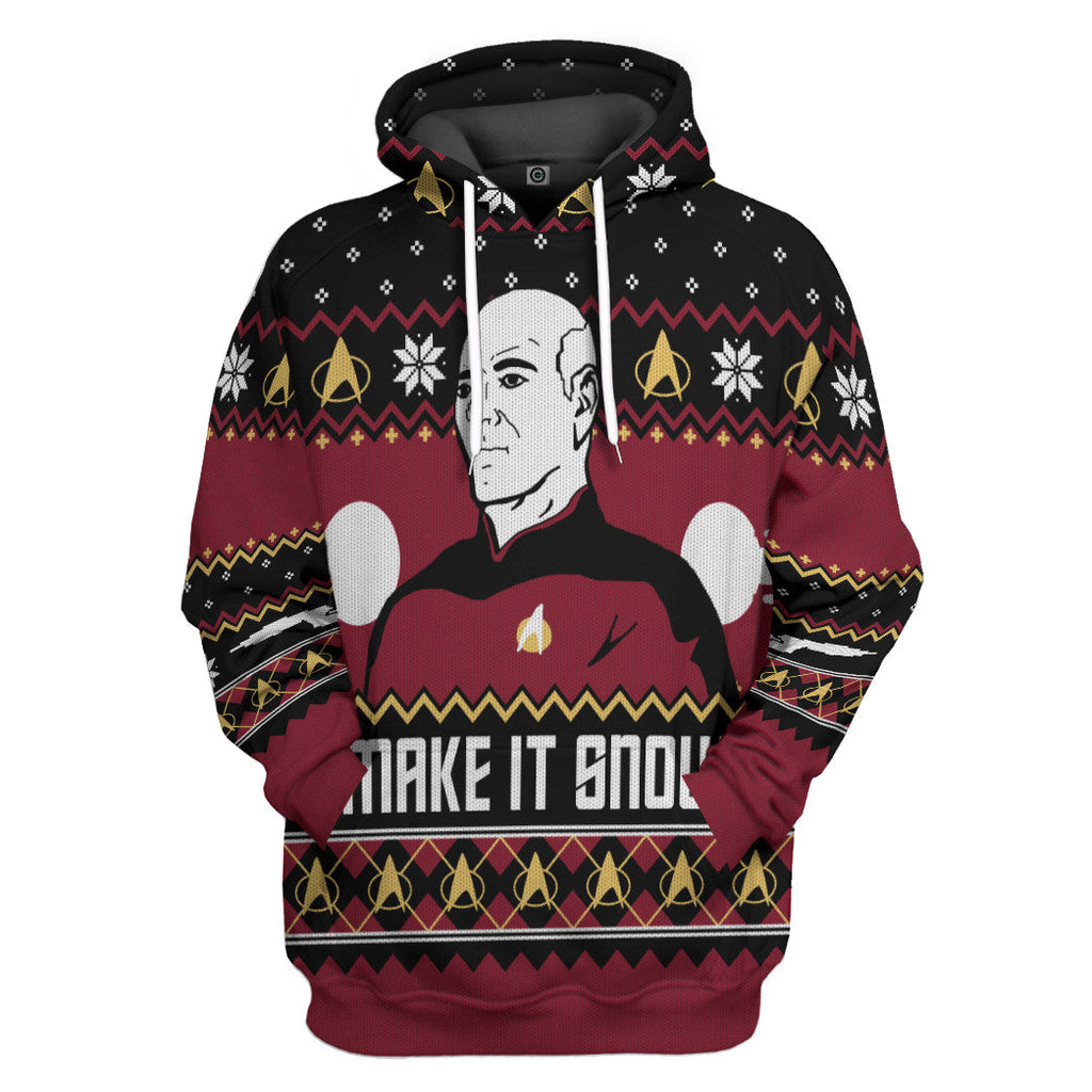 Hoodie All Over Print Pullover Sweatshirt