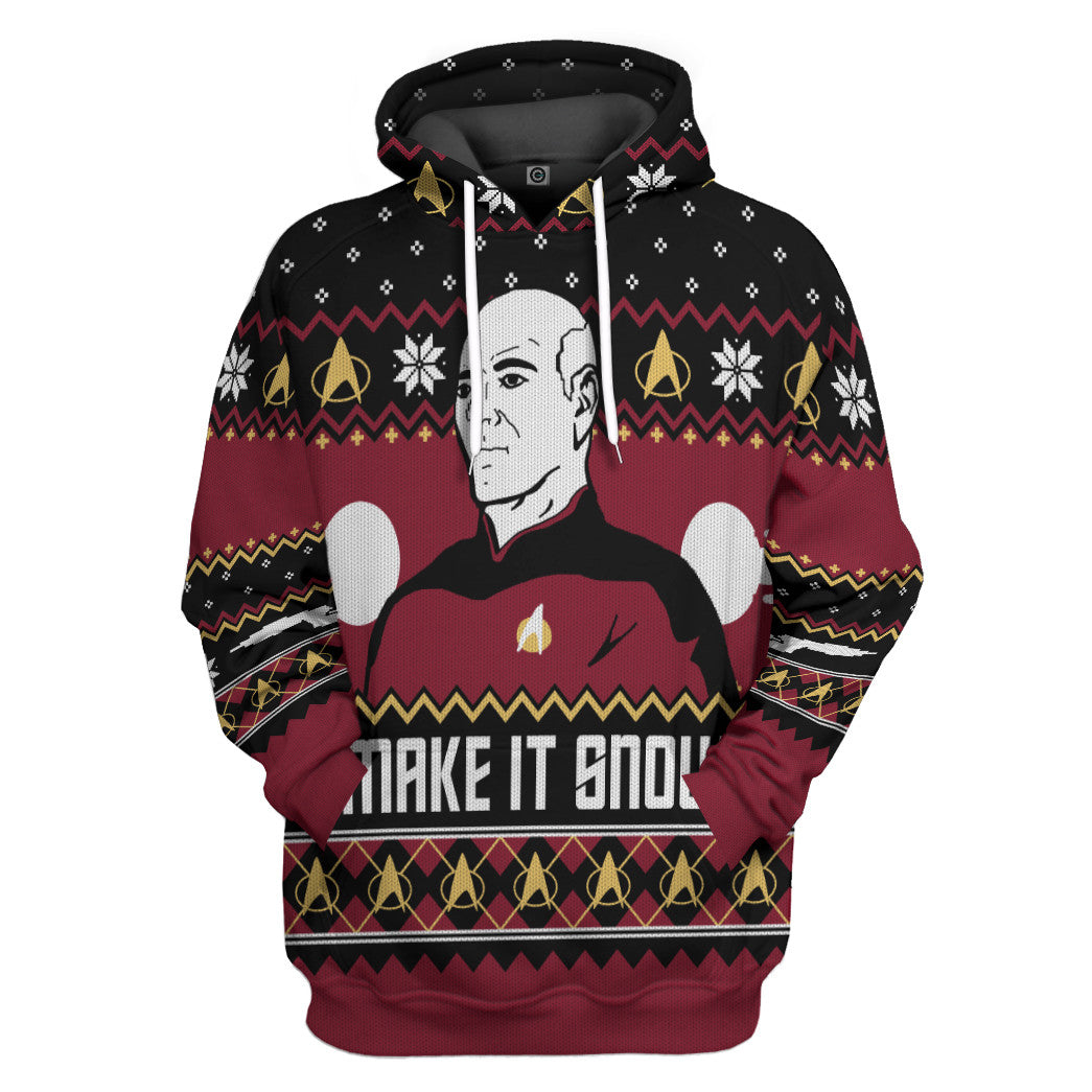 Hoodie All Over Print Pullover Sweatshirt