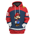  Mario Sports Custom Name Custom Number Hoodie Tshirt Apparel