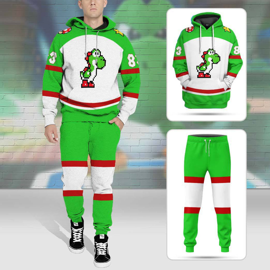  Yoshi Sports Custom Name Custom Number Hoodie Tshirt Apparel