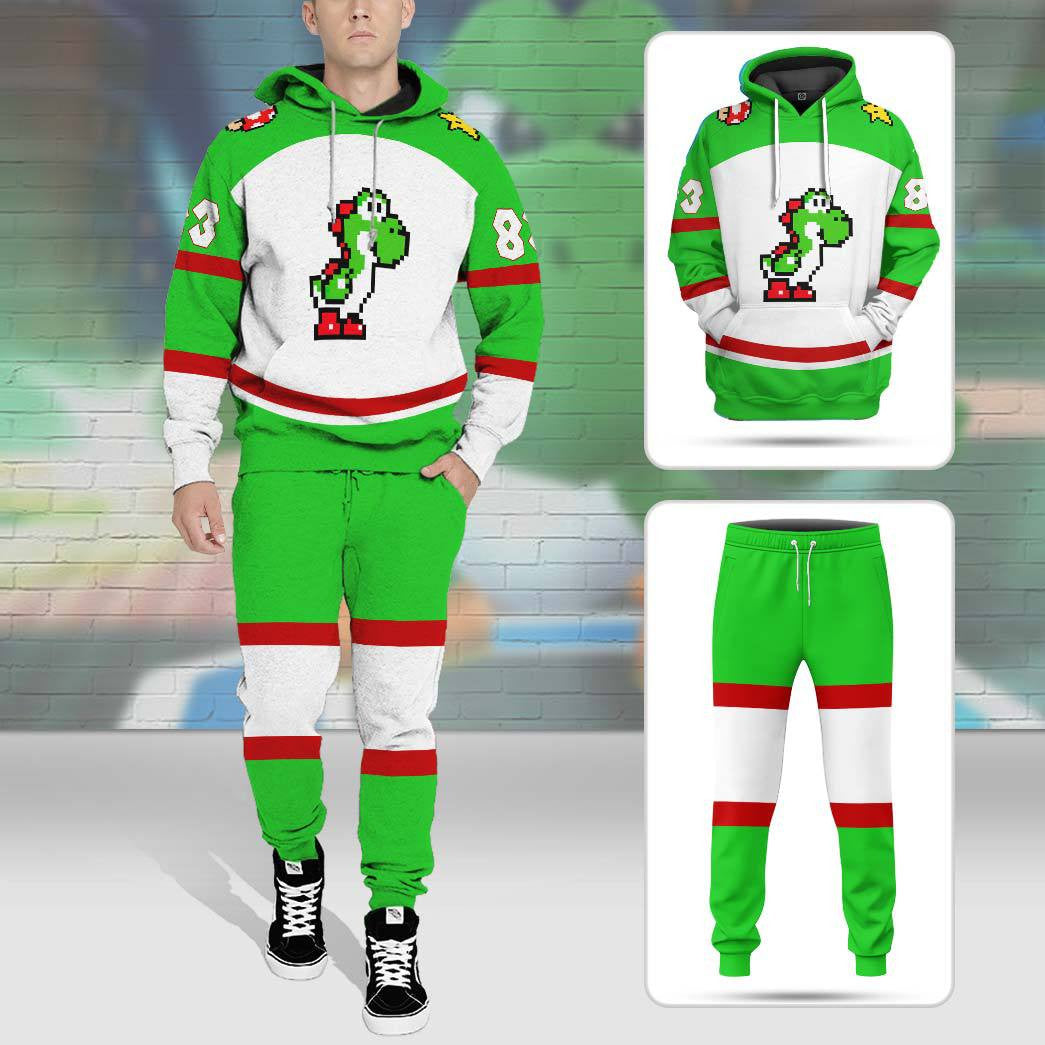  Yoshi Sports Custom Name Custom Number Hoodie Tshirt Apparel