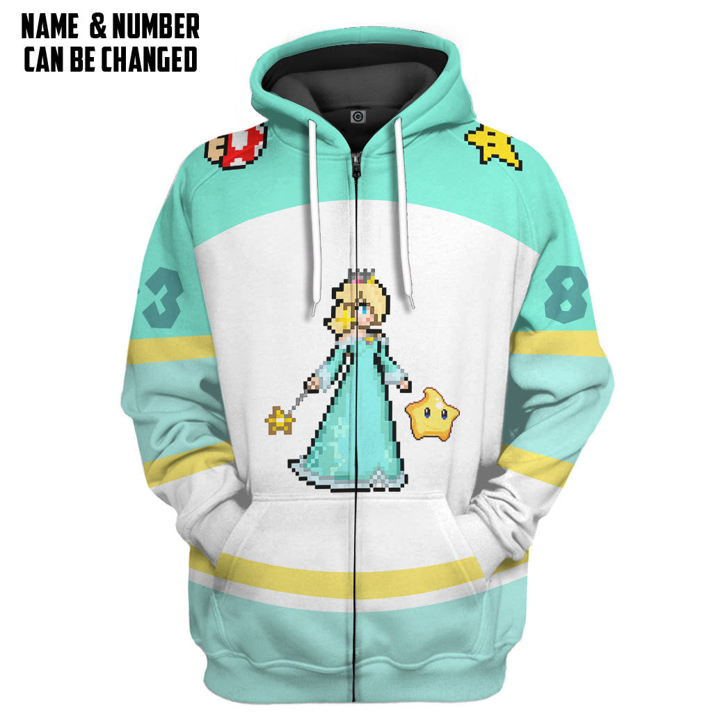  Rosalina Sports Custom Name Custom Number Hoodie Tshirt Apparel