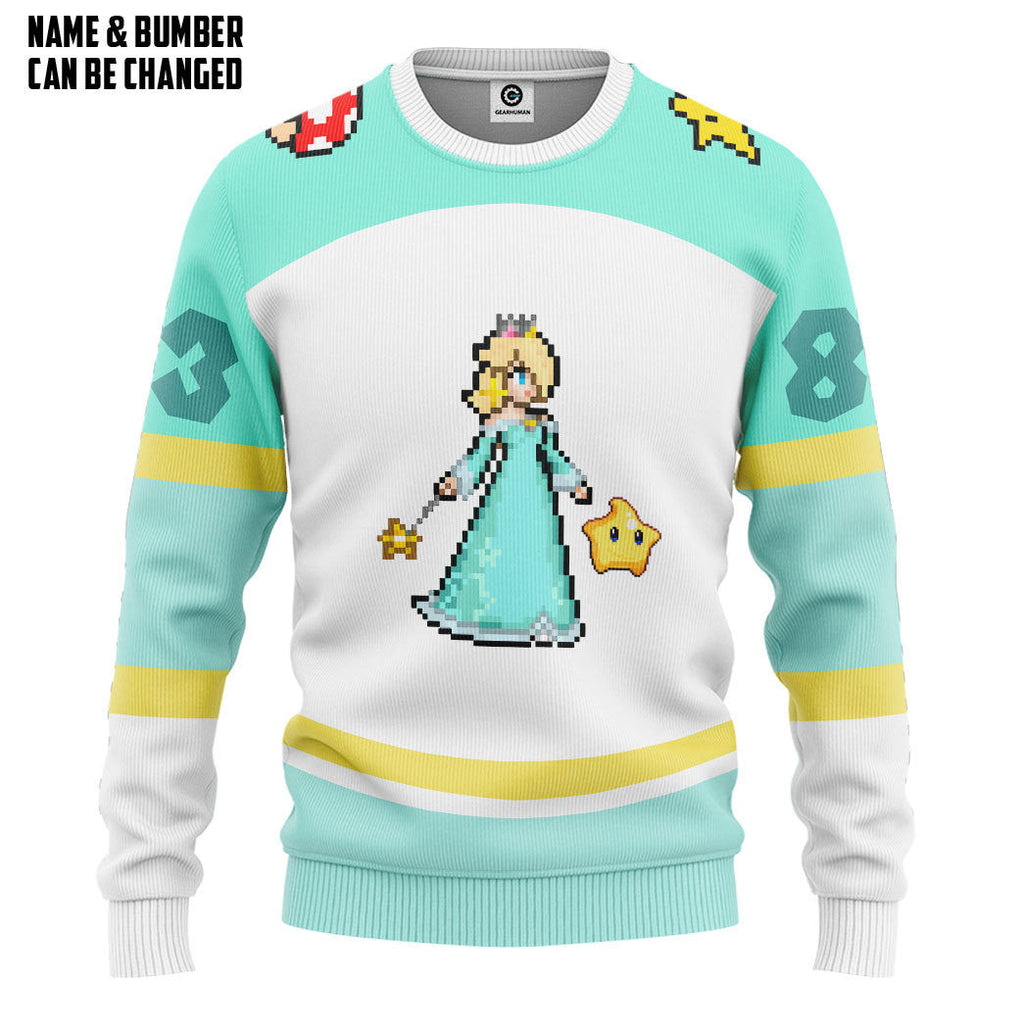  Rosalina Sports Custom Name Custom Number Hoodie Tshirt Apparel