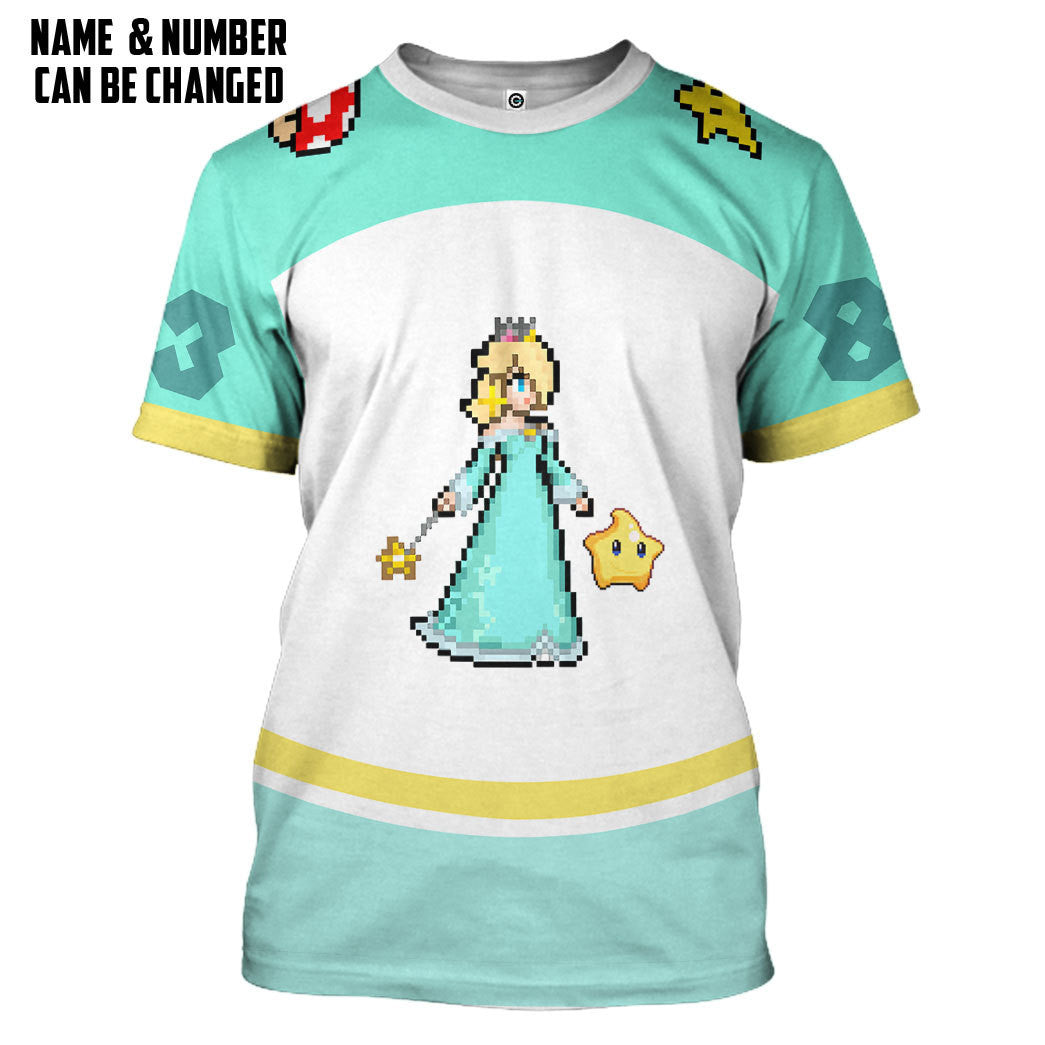  Rosalina Sports Custom Name Custom Number Hoodie Tshirt Apparel