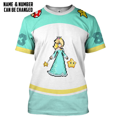  Rosalina Sports Custom Name Custom Number Hoodie Tshirt Apparel