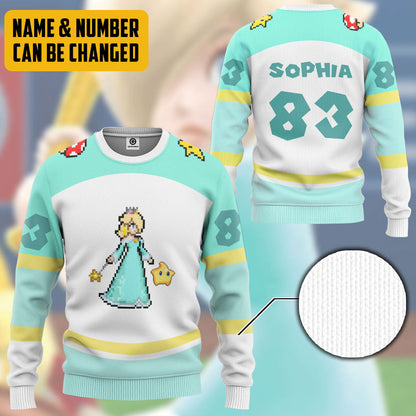  Rosalina Sports Custom Name Custom Number Hoodie Tshirt Apparel