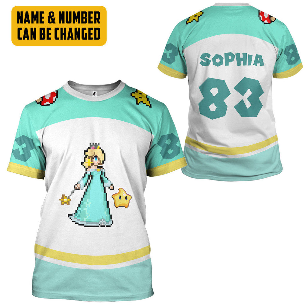  Rosalina Sports Custom Name Custom Number Hoodie Tshirt Apparel