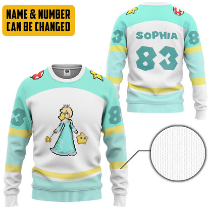  Rosalina Sports Custom Name Custom Number Hoodie Tshirt Apparel