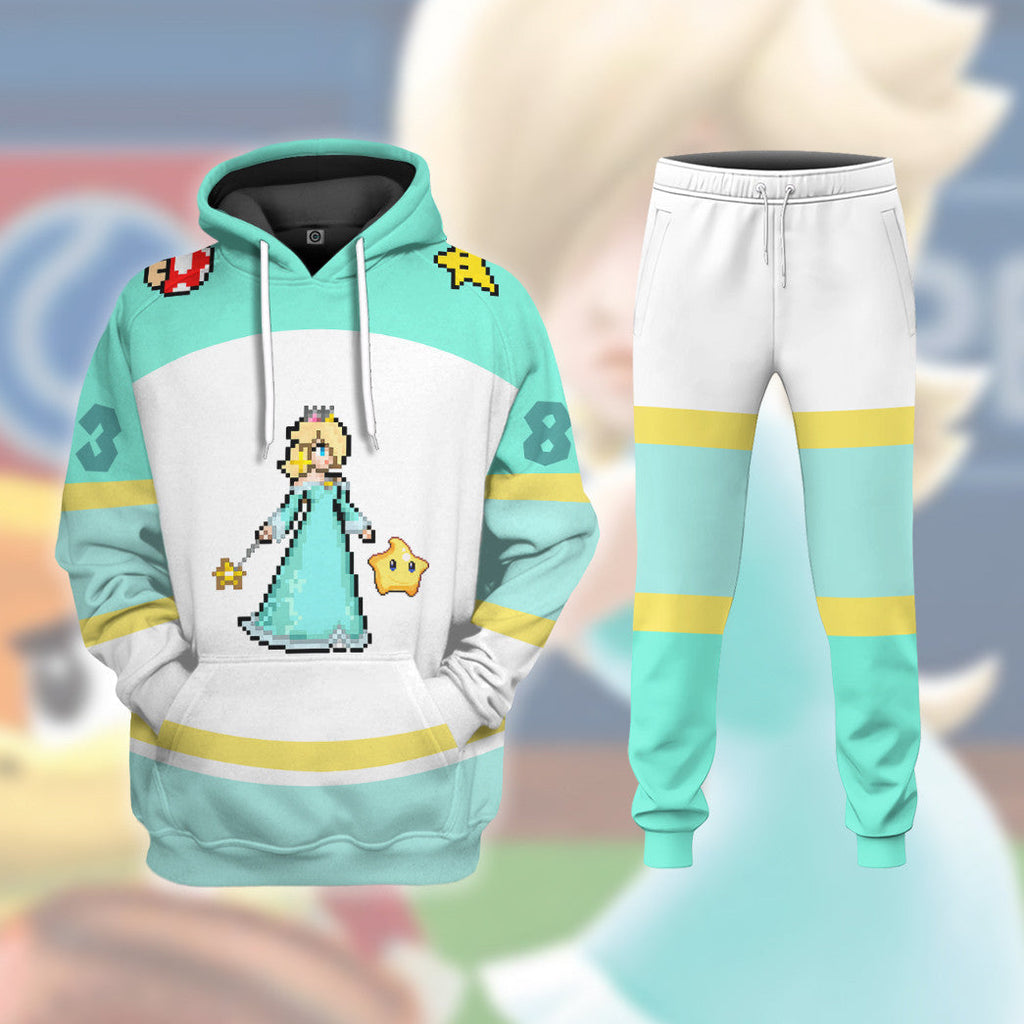  Rosalina Sports Custom Name Custom Number Hoodie Tshirt Apparel