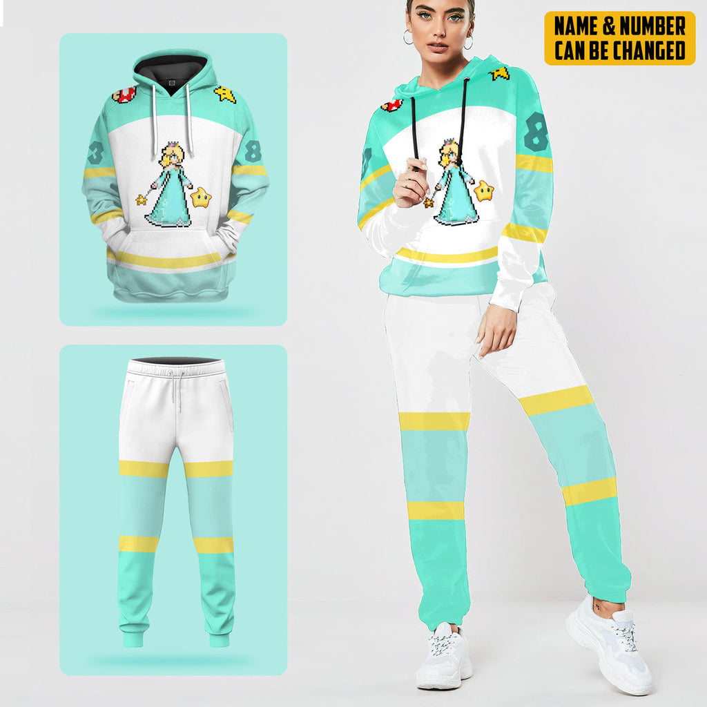  Rosalina Sports Custom Name Custom Number Hoodie Tshirt Apparel