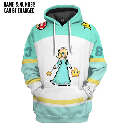  Rosalina Sports Custom Name Custom Number Hoodie Tshirt Apparel