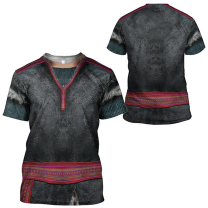  Kristoff Frozen Custom Hoodie Tshirt Apparel