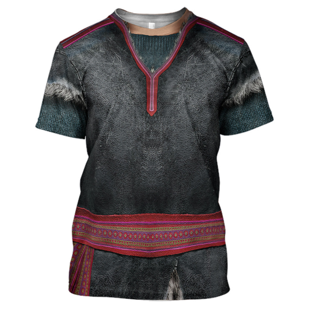  Kristoff Frozen Custom Hoodie Tshirt Apparel
