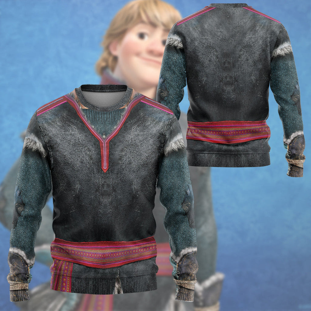  Kristoff Frozen Custom Hoodie Tshirt Apparel