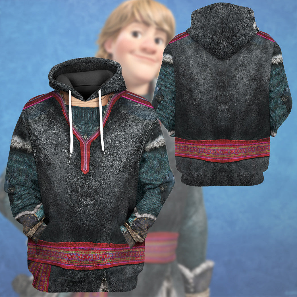  Kristoff Frozen Custom Hoodie Tshirt Apparel