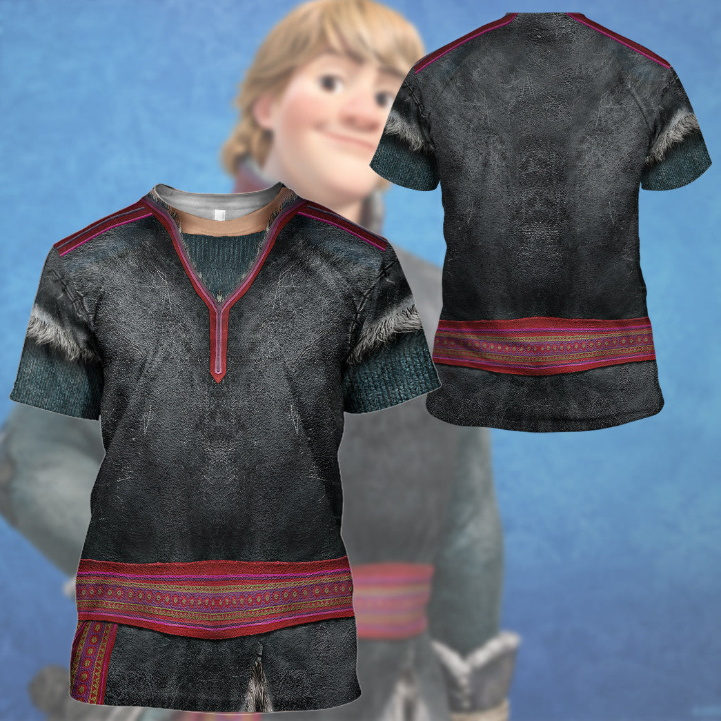  Kristoff Frozen Custom Hoodie Tshirt Apparel