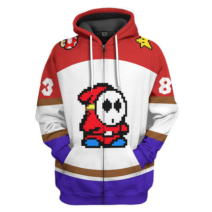  Shy Guy Sports Custom Name Custom Number Hoodie Tshirt Apparel