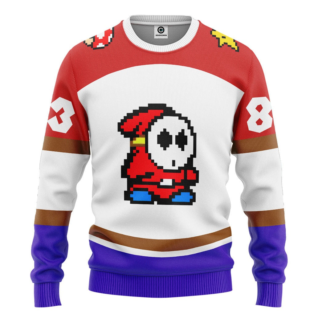  Shy Guy Sports Custom Name Custom Number Hoodie Tshirt Apparel