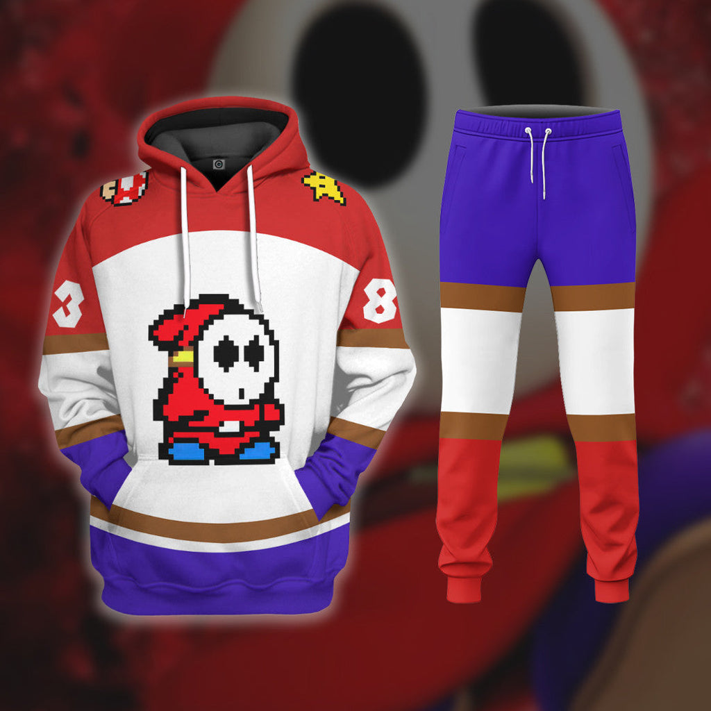  Shy Guy Sports Custom Name Custom Number Hoodie Tshirt Apparel
