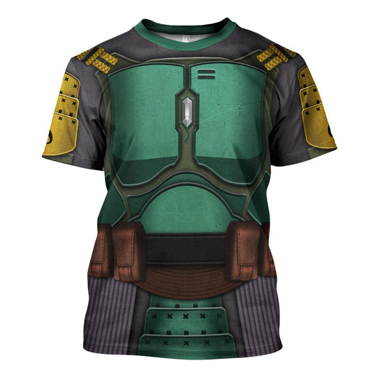 Stwa Boba Fet Samurai Costume T-Shirt For Men And Women CSSWR038