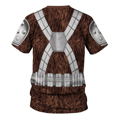 Stwa Black Krrsantan, Brown Costume T-Shirt For Men And Women CSSWR032