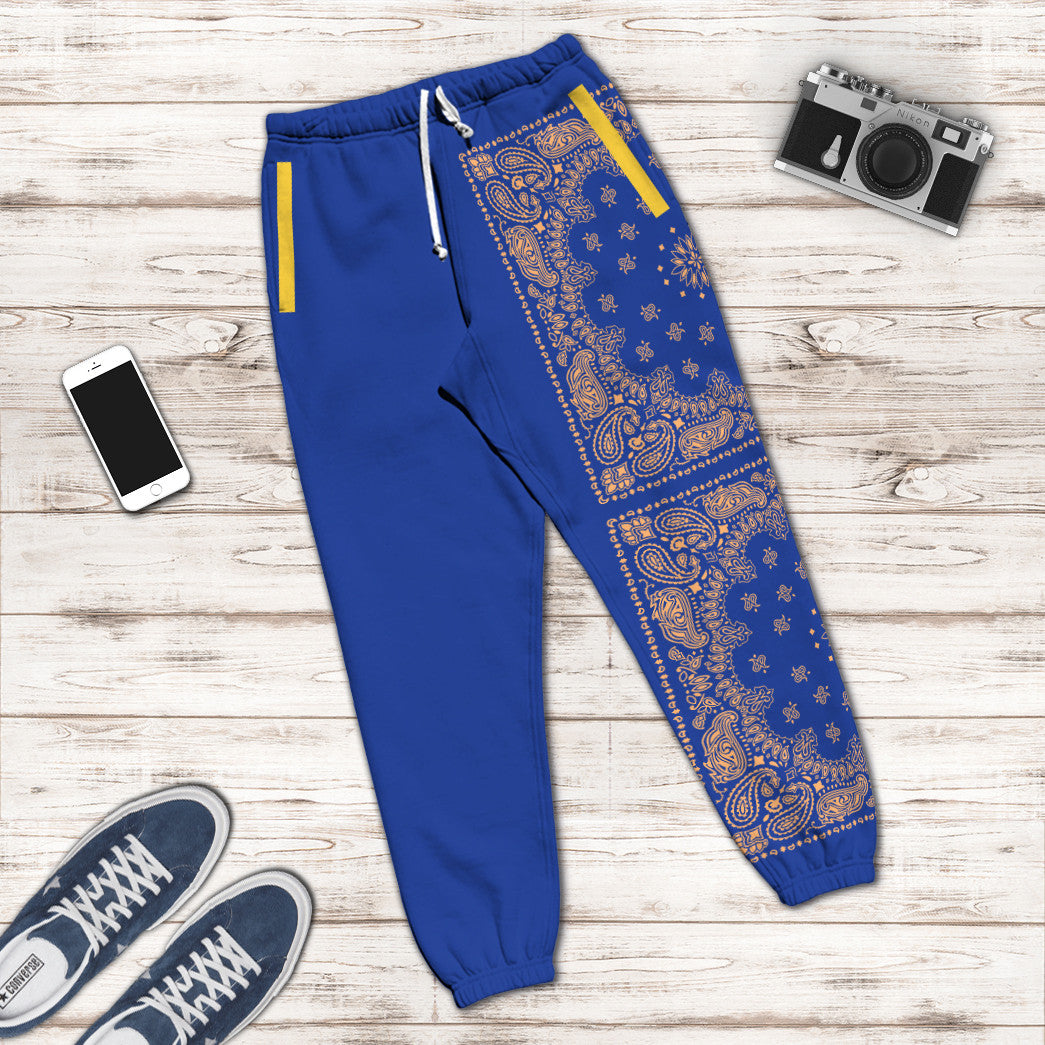  Royal Blue Bandana Snoop Custom Tshirt Hoodie Apparel
