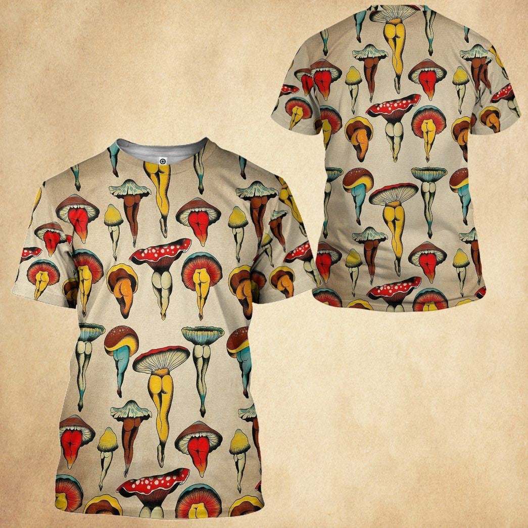  Sexy Mushroom Custom Tshirt Hoodie QT205344Hf