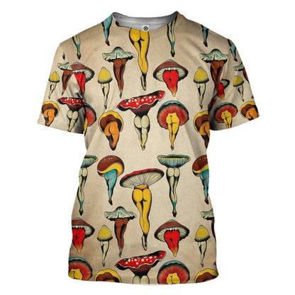  Sexy Mushroom Custom Tshirt Hoodie QT205344Hf