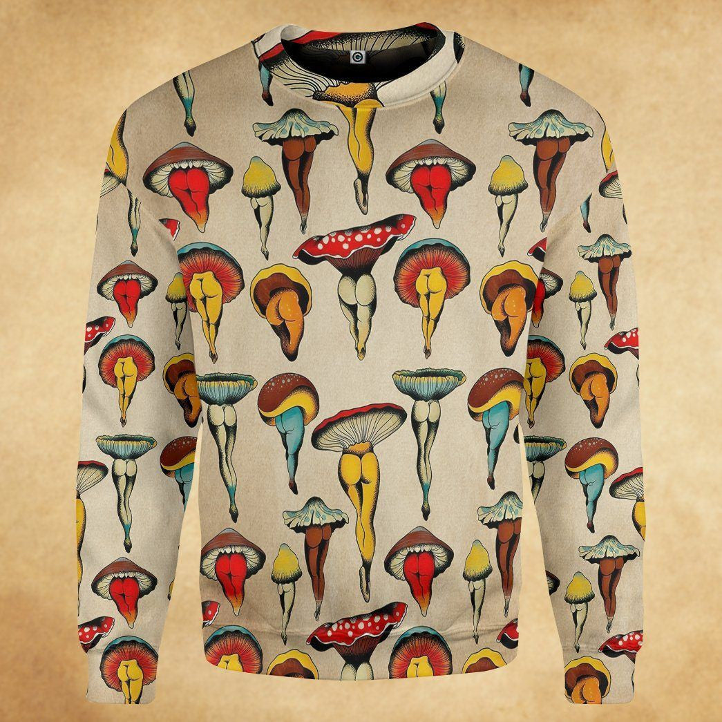  Sexy Mushroom Custom Tshirt Hoodie QT205344Hf