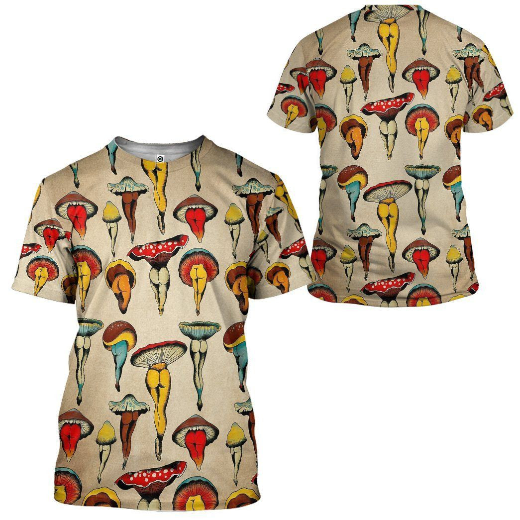  Sexy Mushroom Custom Tshirt Hoodie QT205344Hf