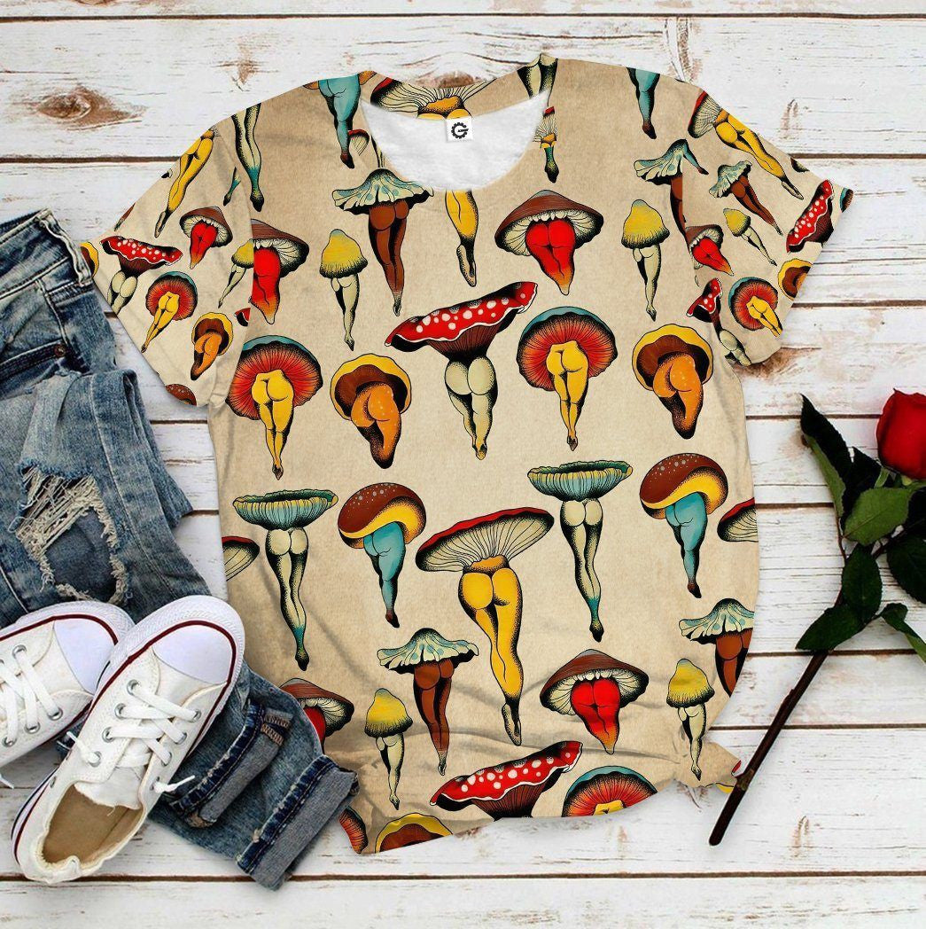  Sexy Mushroom Custom Tshirt Hoodie QT205344Hf