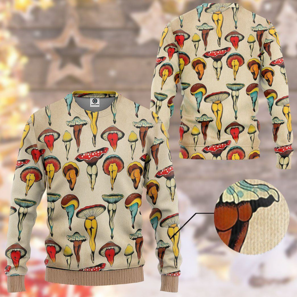  Sexy Mushroom Custom Tshirt Hoodie QT205344Hf