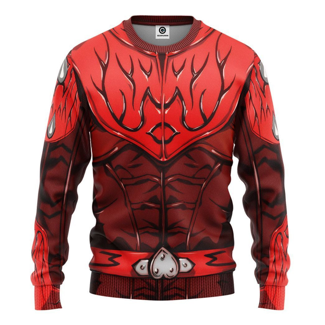 Momotaros Kamen Rider Custom Cosplay Costume Hoodie QT205061Hf