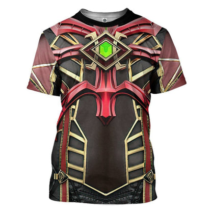 Mortal Kombat Ermac Custom Cosplay Costume Hoodie QT211247Tf