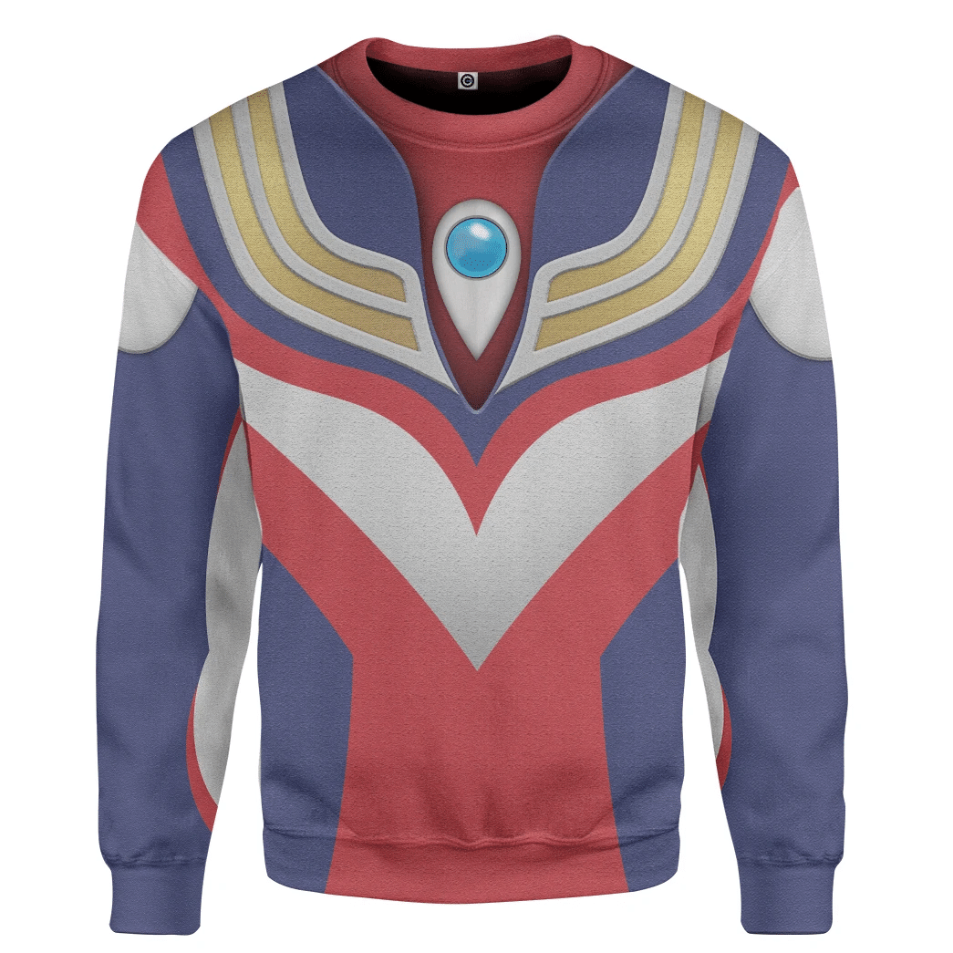 Ultraman Tiga Custom Cosplay Costume Hoodie QT302488Hc