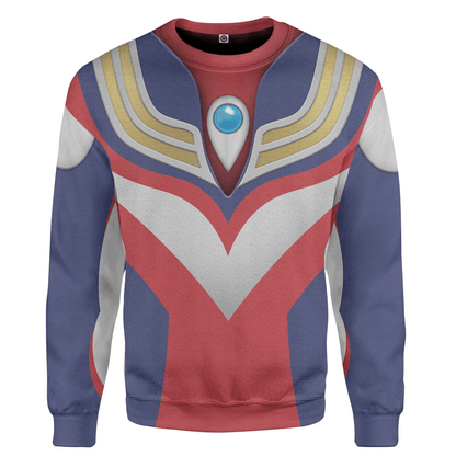 Ultraman Tiga Custom Cosplay Costume Hoodie QT302488Hc