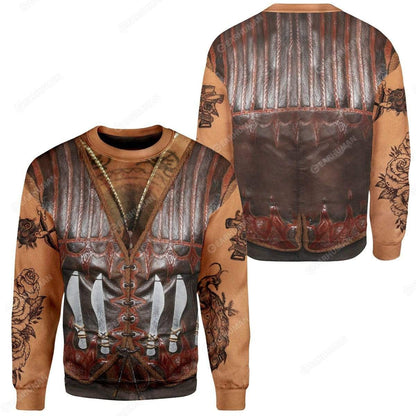 Custom Cosplay Costume Danny Trejo Zip Hoodie Sweatshirt QT302506Hg