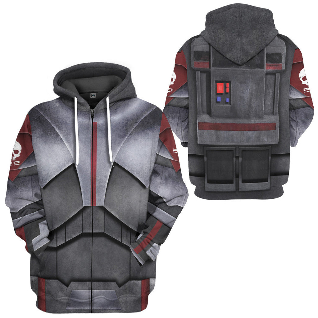  S.W The Bad Batch Armor Custom Hoodie Tshirt Apparel
