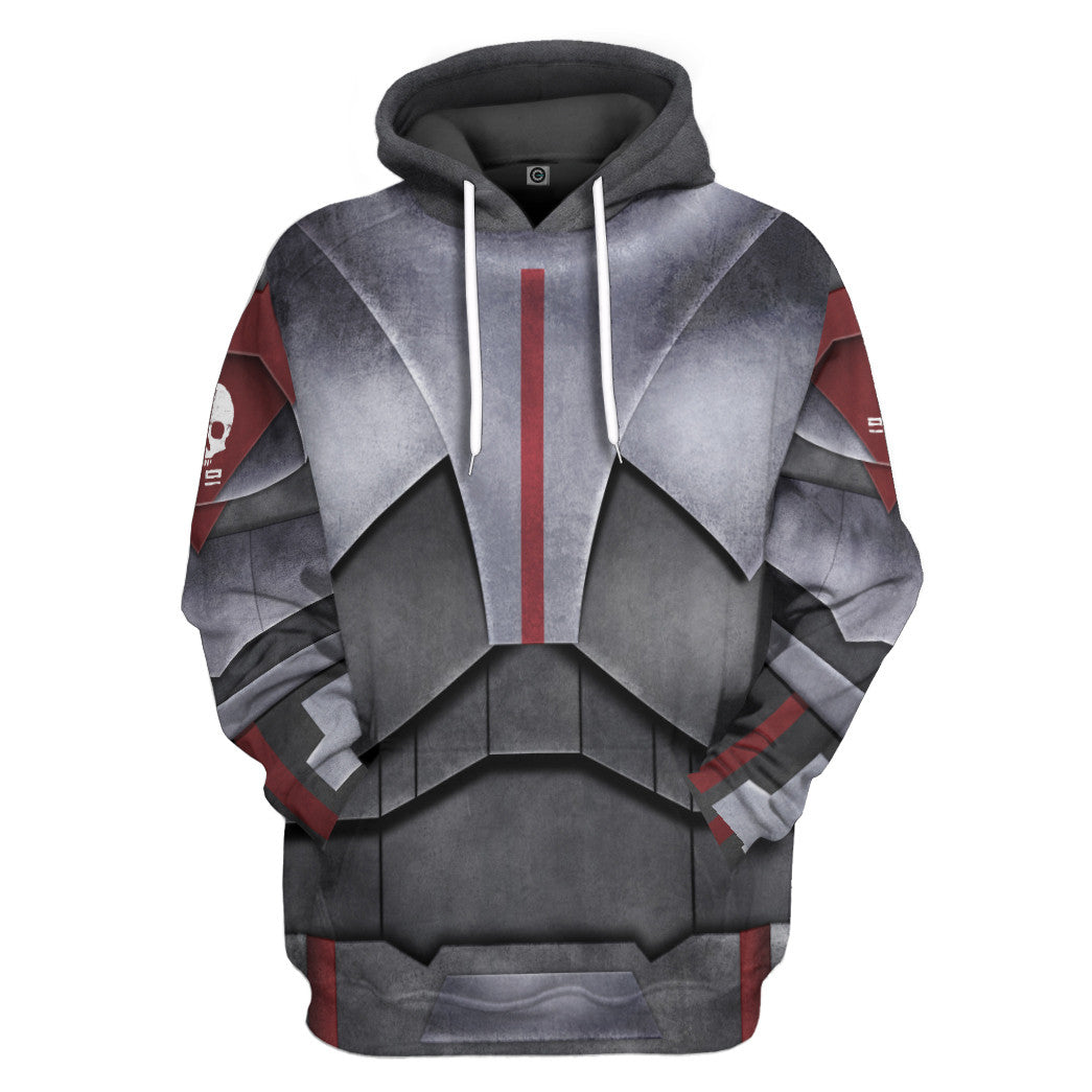 S.W The Bad Batch Armor Custom Hoodie Tshirt Apparel