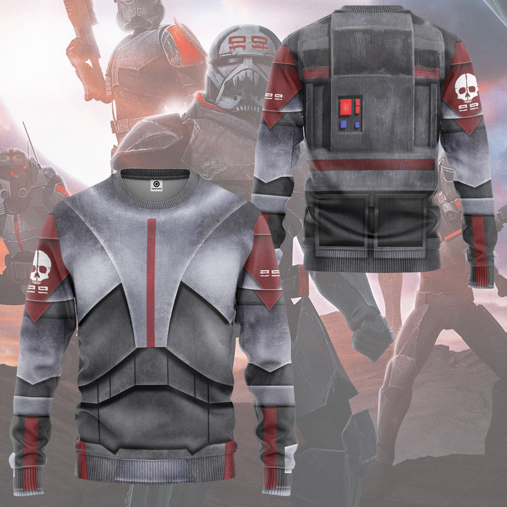  S.W The Bad Batch Armor Custom Hoodie Tshirt Apparel
