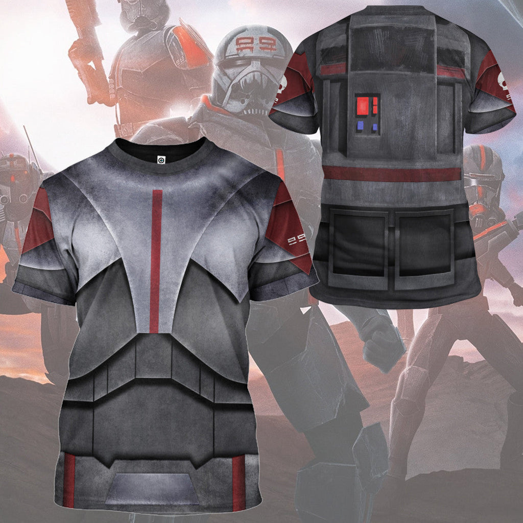  S.W The Bad Batch Armor Custom Hoodie Tshirt Apparel