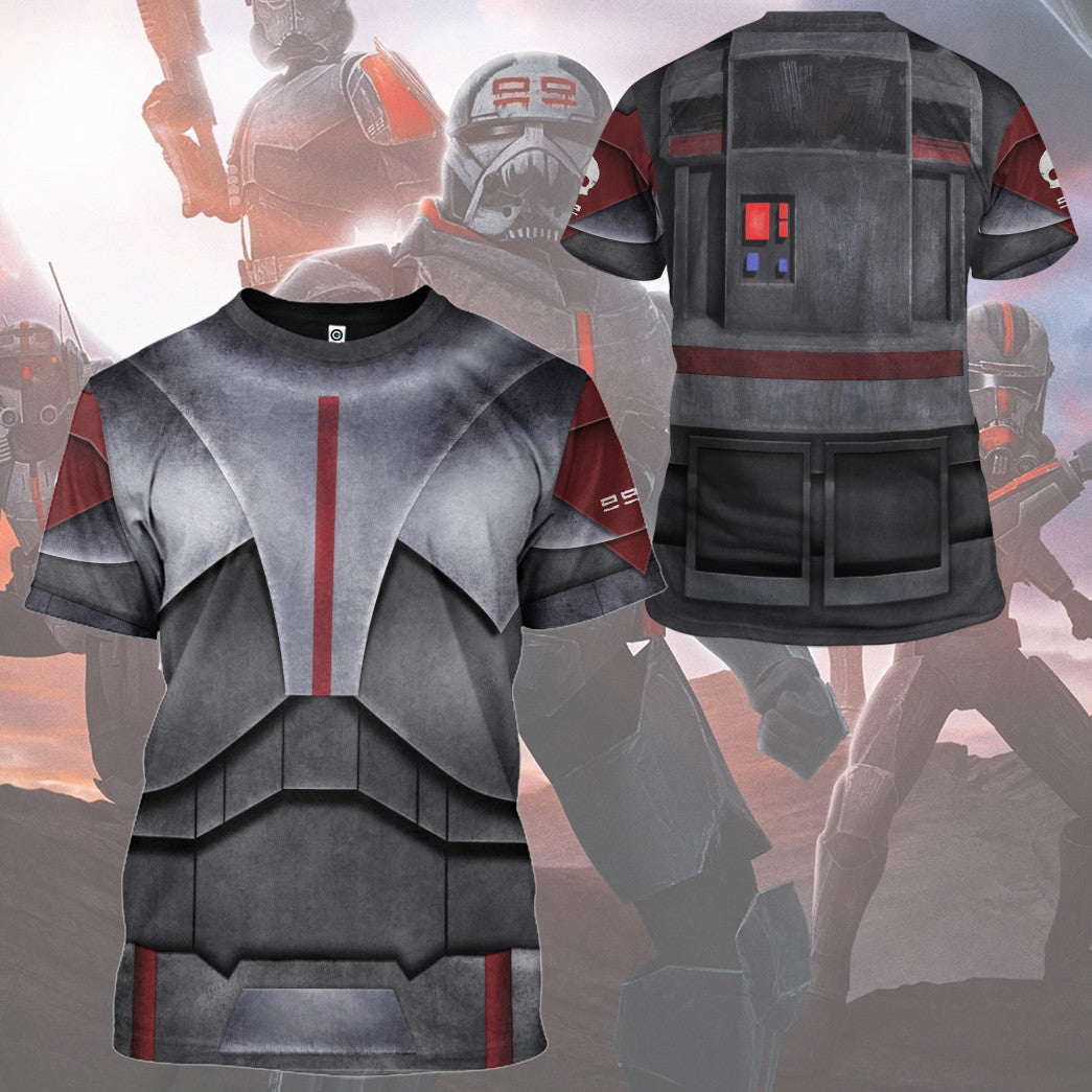  S.W The Bad Batch Armor Custom Hoodie Tshirt Apparel