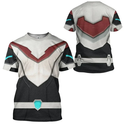 Voltron Legendary Defender Keith Kogane Armor Cosplay Costume Tshirt Hoodie QT210471Hc