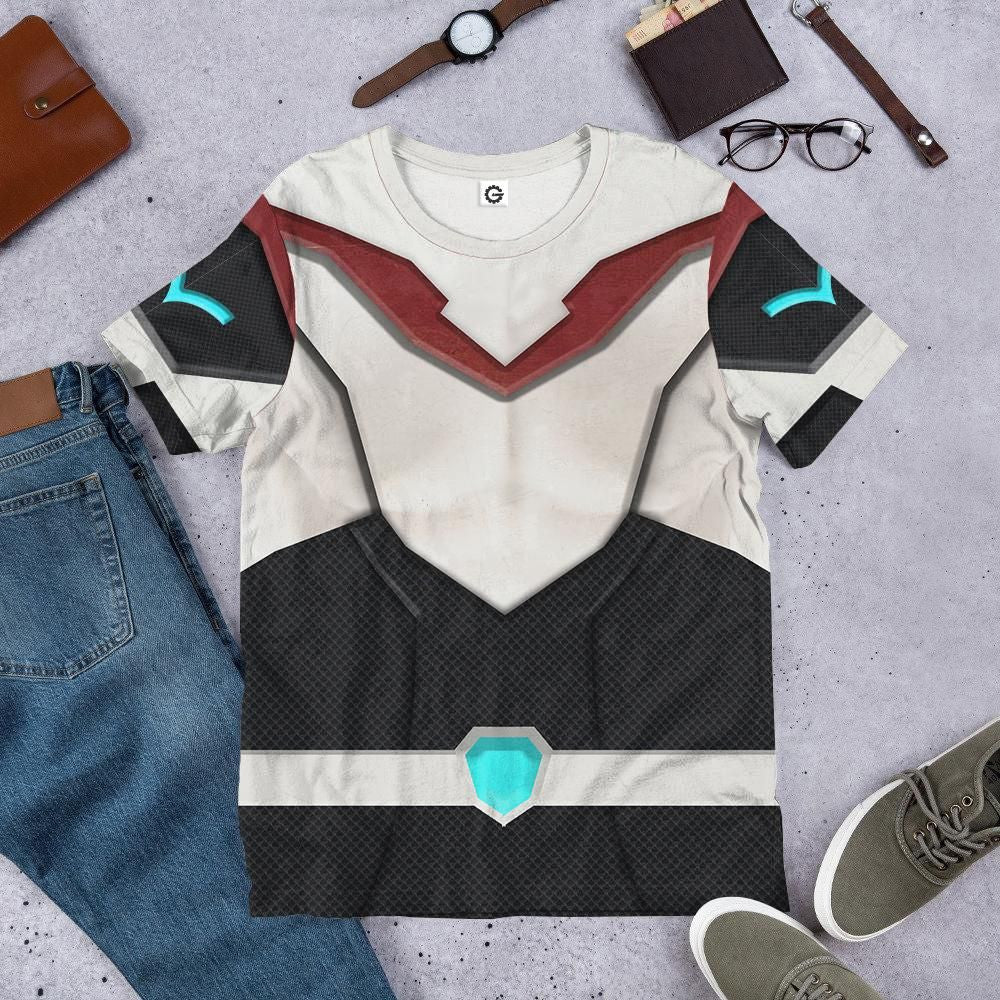 Voltron Legendary Defender Keith Kogane Armor Cosplay Costume Tshirt Hoodie QT210471Hc